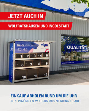 Mipa Direkt Abholstation München, Wolfratshausen und Ingolstadt