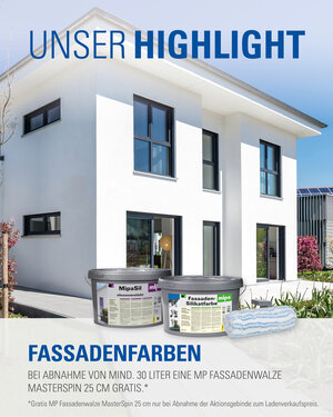 Unser Highlight - Fassadenfarben