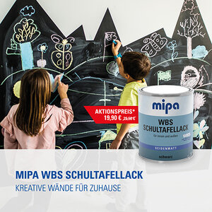 Mipa WBS Schultafellack – Kreative Wände für Zuhause