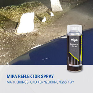 Mipa Reflektorspray – Markierungs- und Kennzeichnungsspray