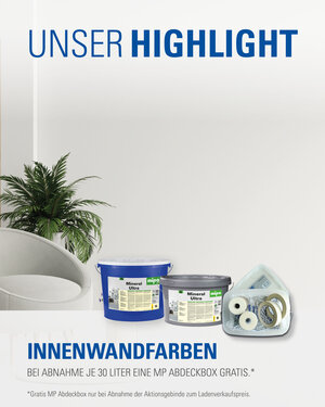 Unser Highlight - Innenwandfarben